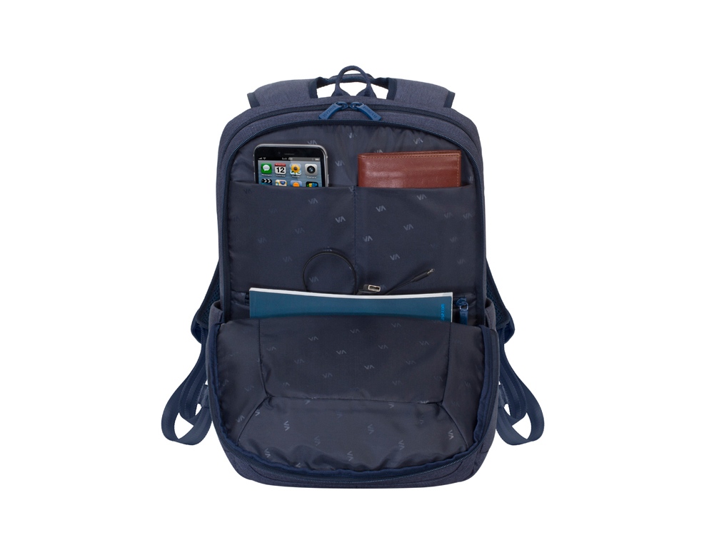 RIVACASE 7760 blue ECO рюкзак для ноутбука 15.6-8
