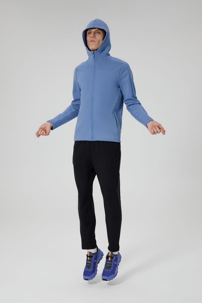 Куртка с капюшоном унисекс Begi, синяя-5