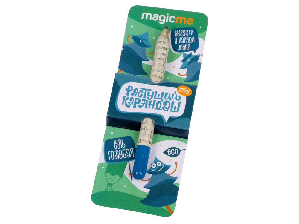 Растущий карандаш mini Magicme (1шт) - Ель Голубая-2