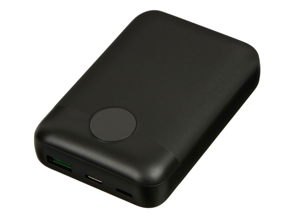 Внешний аккумулятор с быстрой зарядкой QC/PD CosmIQ, 10000 мАч, черный-3