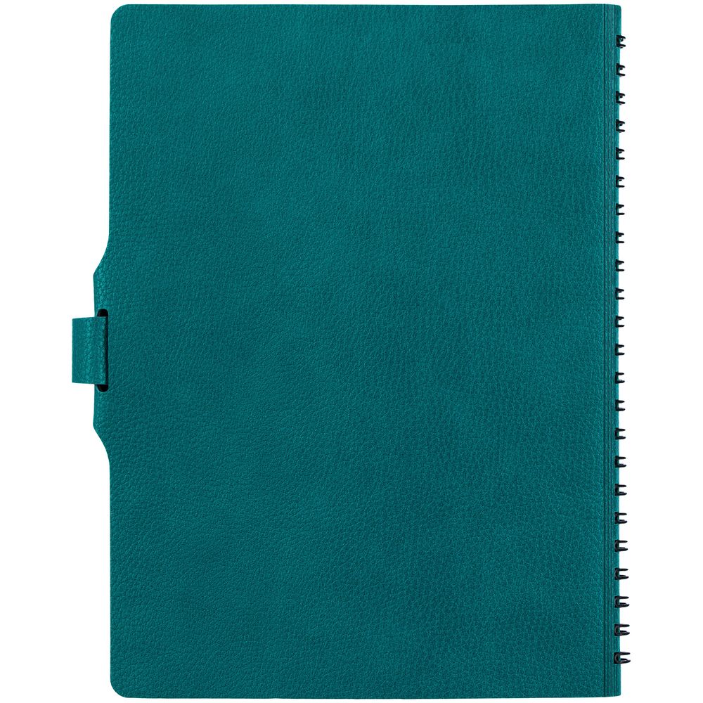 Ежедневник Strep Front на заказ, недатированный, бирюзовый-1