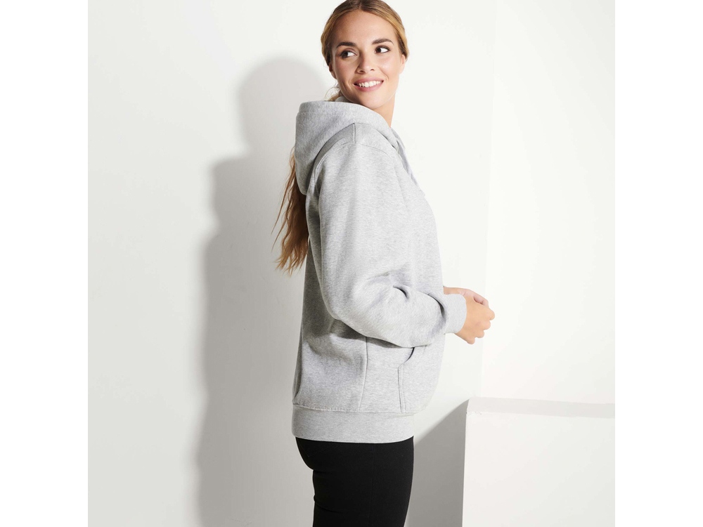 Толстовка с капюшоном Capucha мужская, серый меланж-4