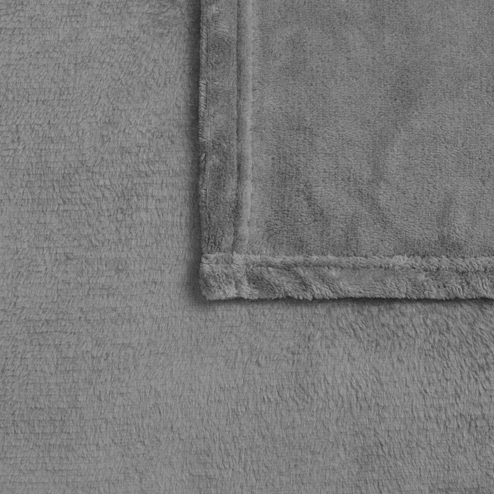 Плед Plush, серый-1