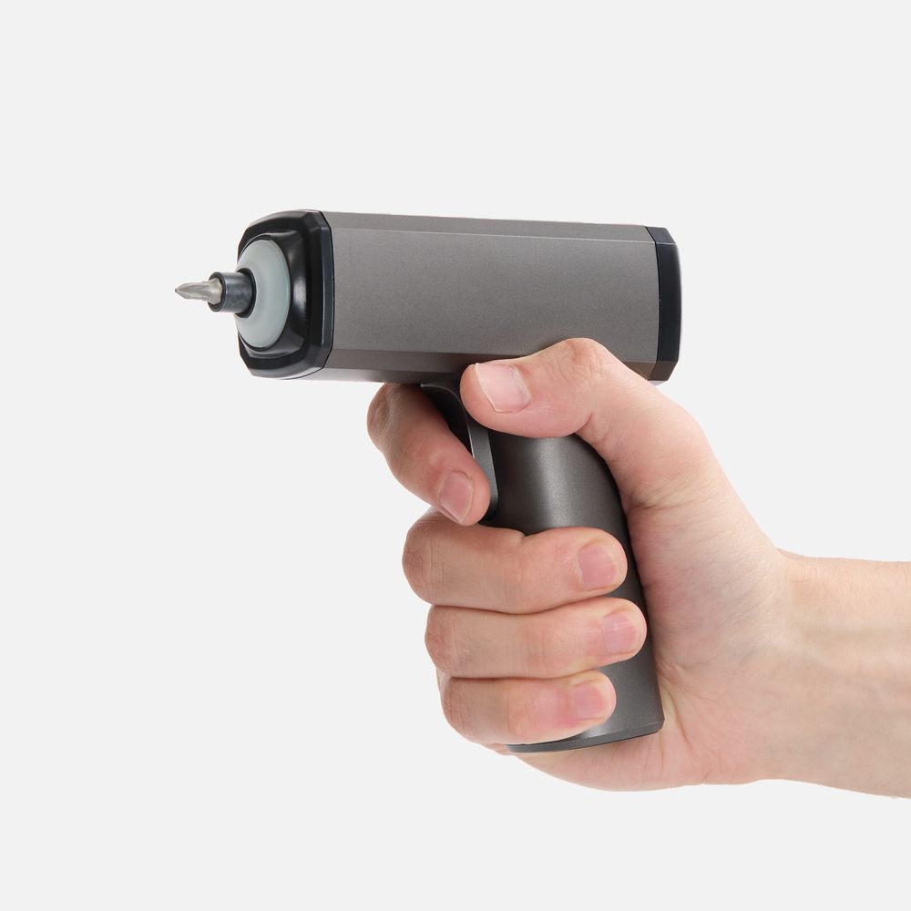 Отвертка аккумуляторная Propeller, черная-4