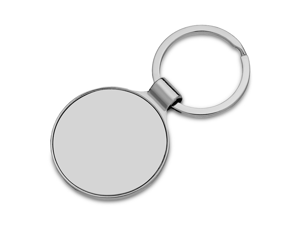 Брелок Light Steel Rnd, серебристый-0