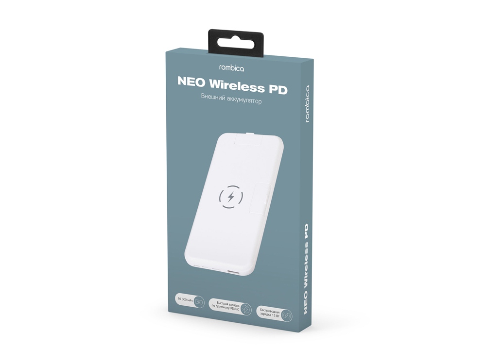 Внешний аккумулятор Rombica NEO Wireless PD White-5