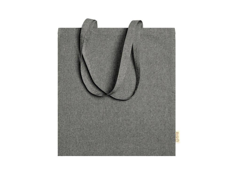 Сумка RIVOLI из 100% переработанного хлопка, черный-0