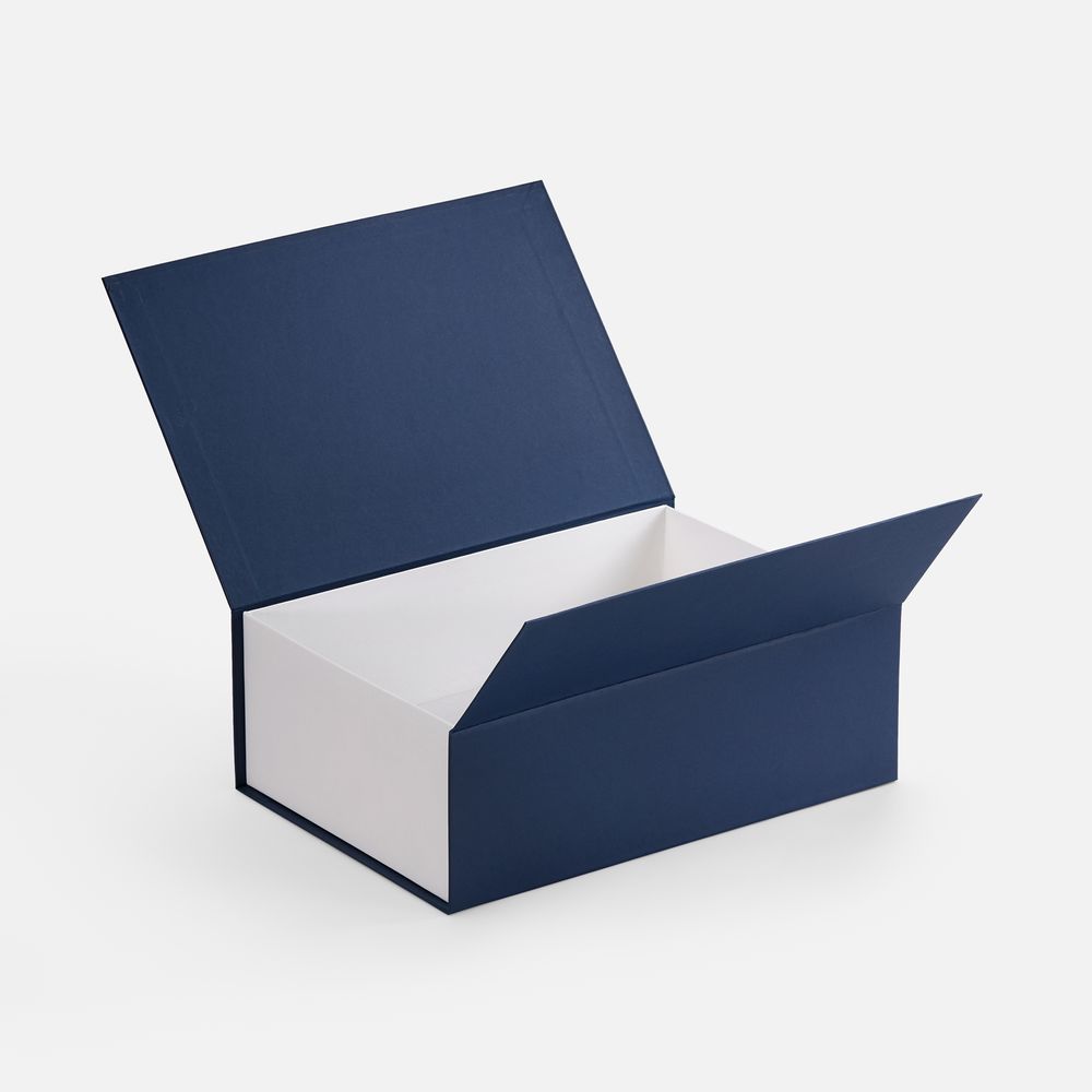 Коробка Bicolor Case, белая с синим-1