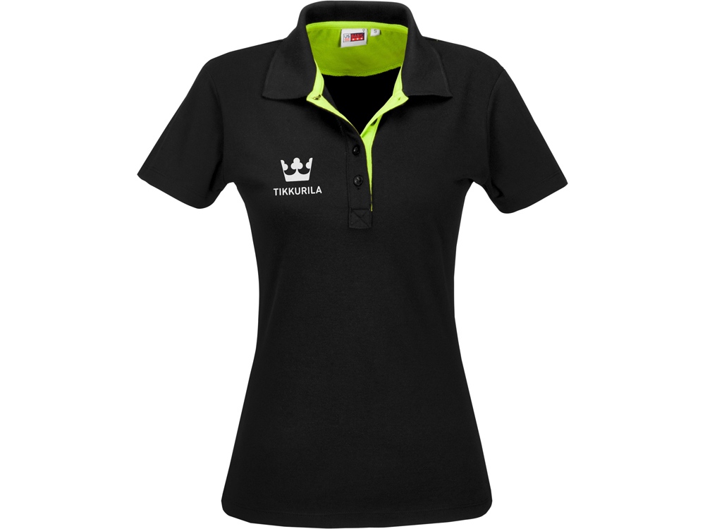 Рубашка поло Solo женская, лайм-2