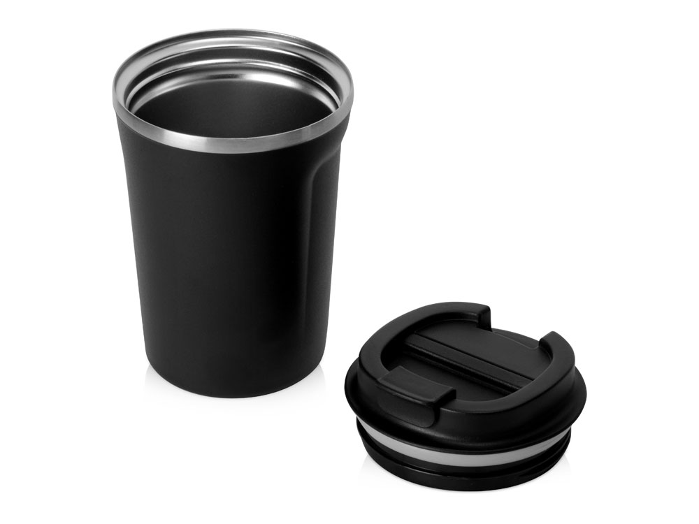 Термокружка CAFe COMPACT, 380 мл, черный-4