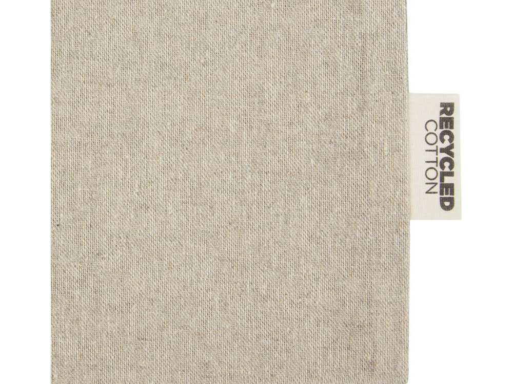 Средняя подарочная сумка Pheebs объемом 1,5 л из хлопка плотностью 150 г/м2, натуральный-3