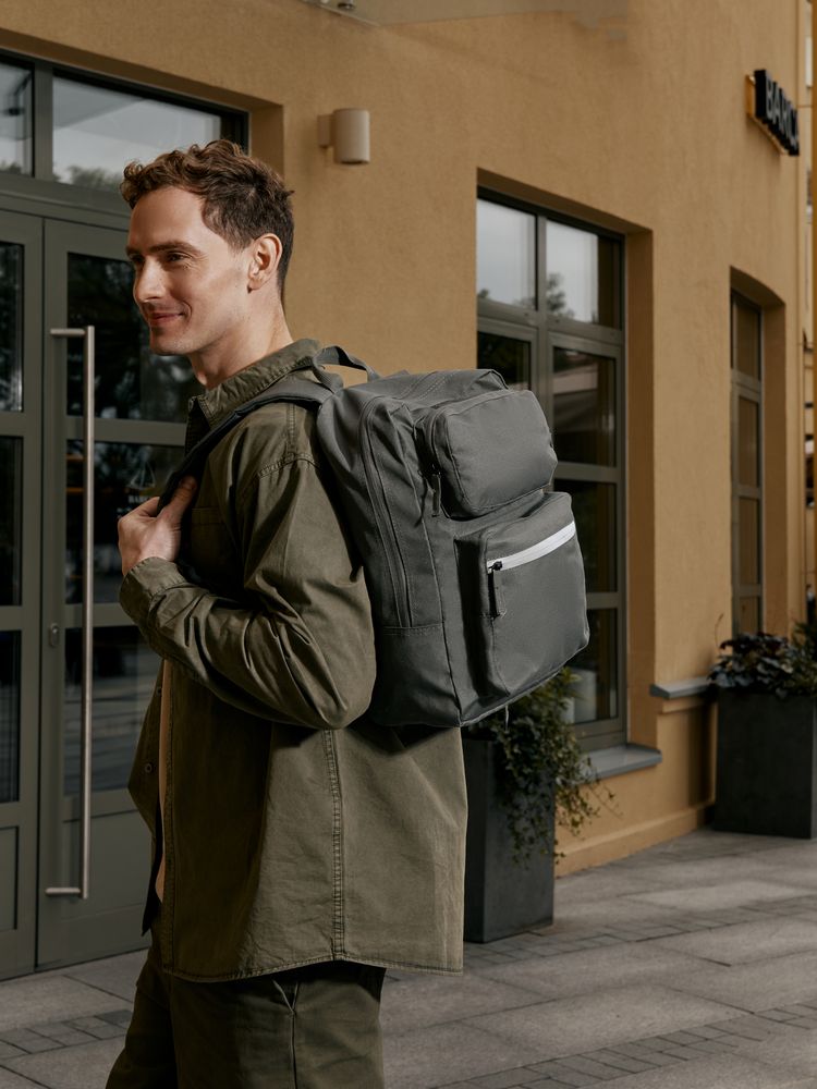 Рюкзак Daily Grind, серо-зеленый-5