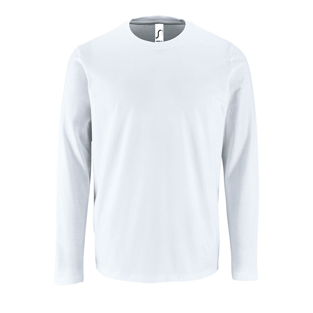 Футболка с длинным рукавом Imperial LSL Men, белая-0