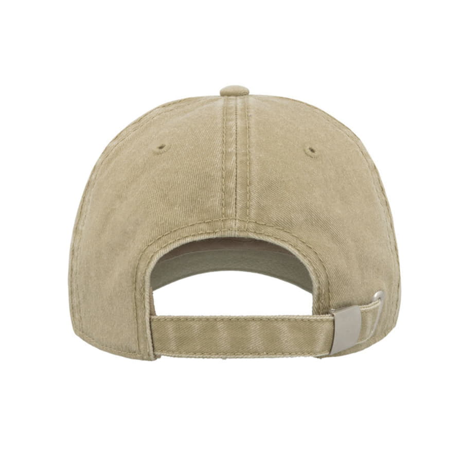 Бейсболка винтажная DIGG, 6 клиньев, металлическая застежка, хаки-8