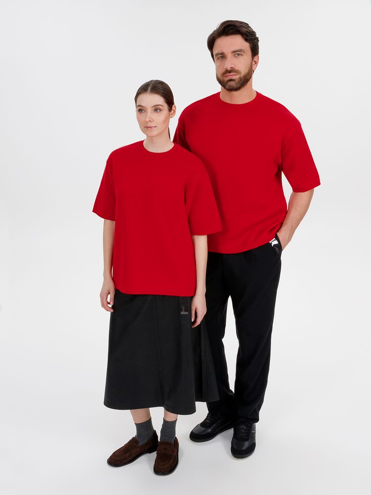 Джемпер с коротким рукавом Siluetti Volumica, красный-5