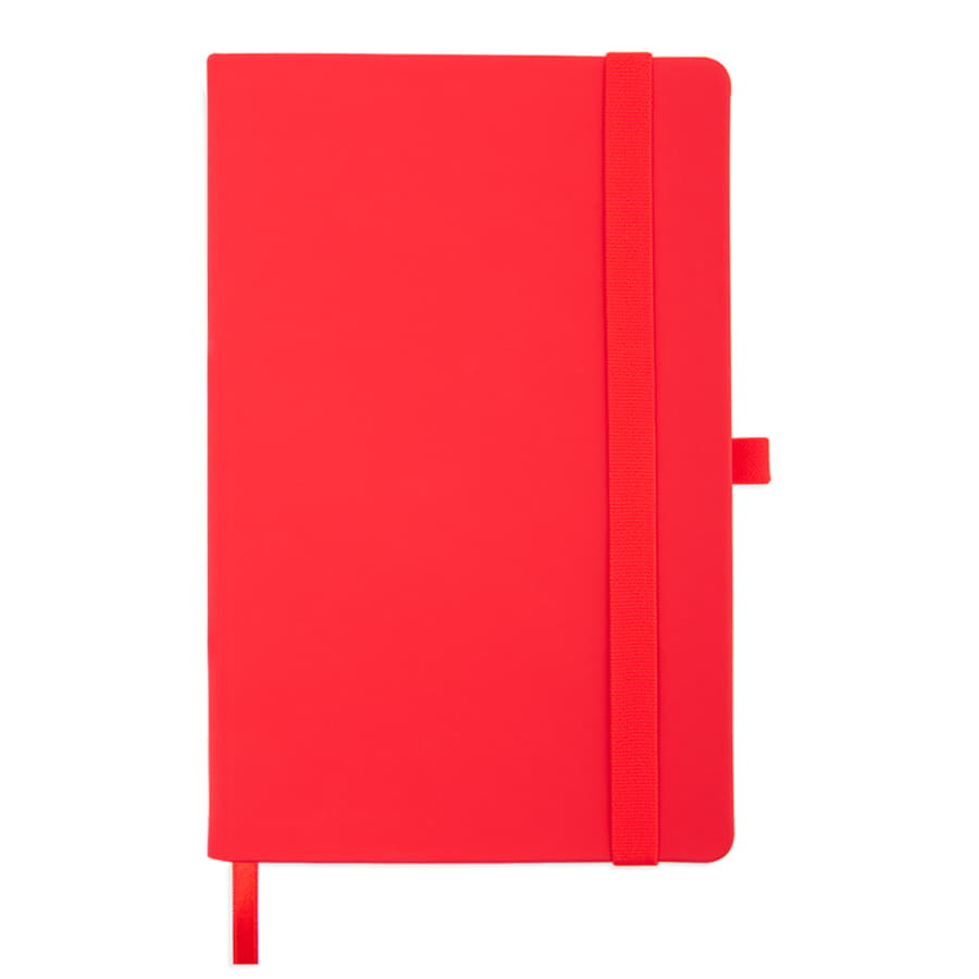 Бизнес-блокнот А5 FLIPPY, формат А5, в линейку, красный-2