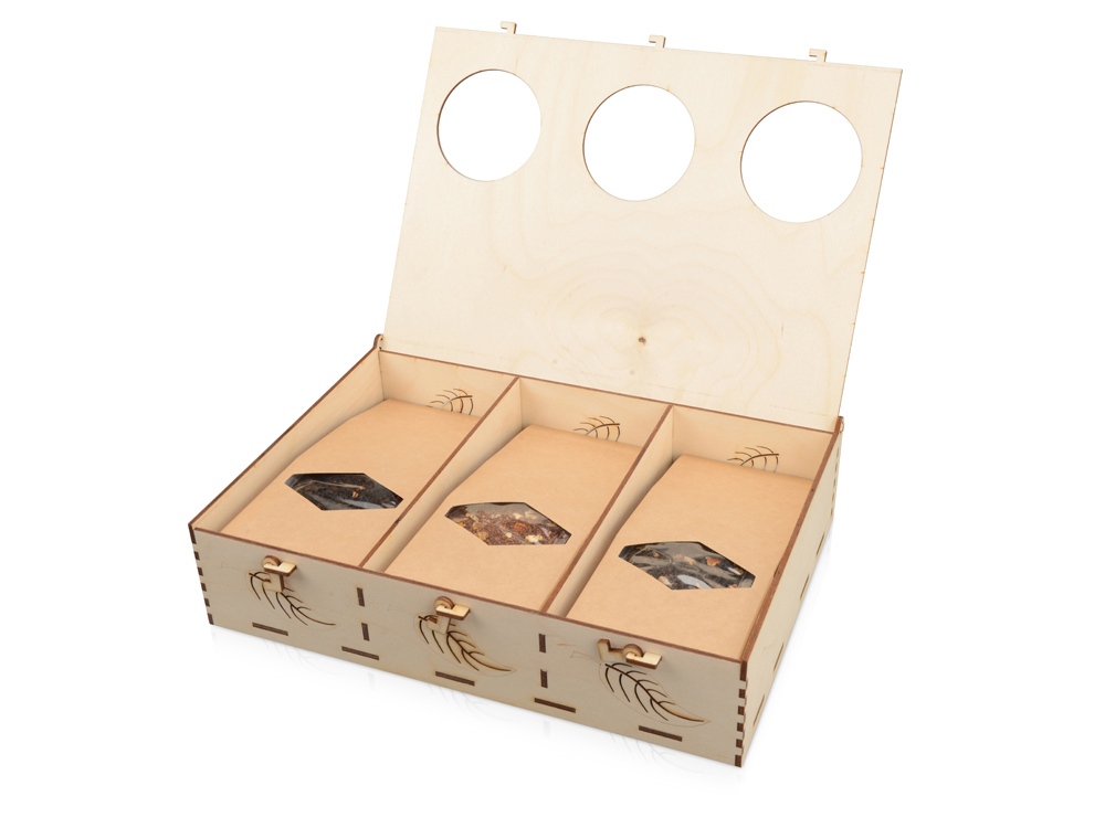 Подарочная коробка Лист-5