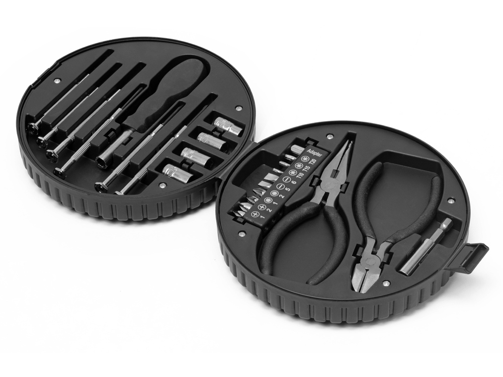 Набор инструментов Авто, серебристый/черный-0