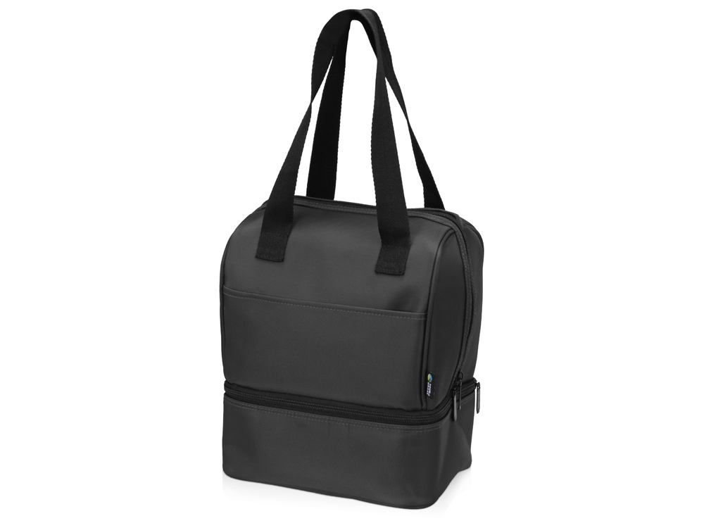 Сумка-холодильник Cool с 2-мя изолированными отделениями, темно-серый-0