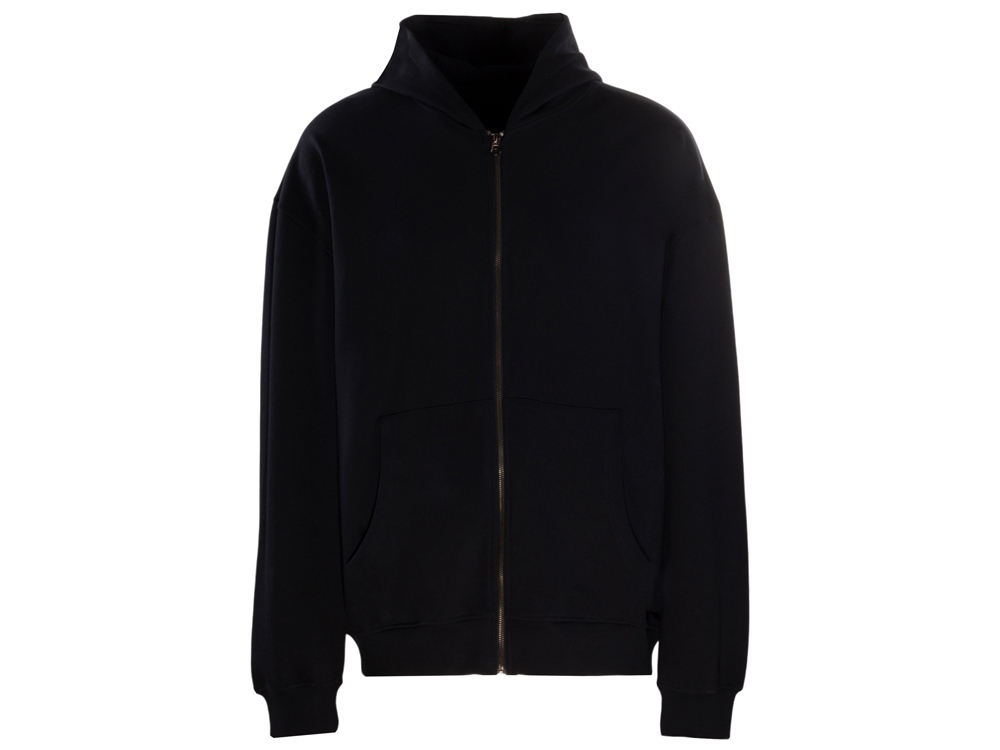 Толстовка оверсайз с капюшоном на молнии Monaco, темно-синий-11