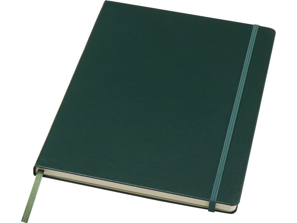 Классический деловой блокнот А4, зеленый-0
