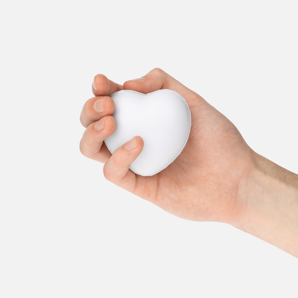 Антистресс «Сердце», белый-1