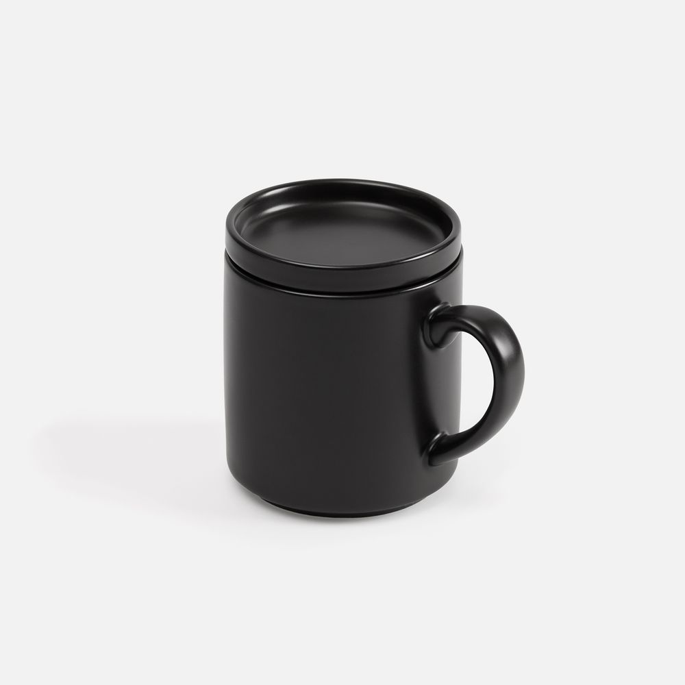 Беспроводное зарядное устройство с подогревом кружки Hot Task, черное-3