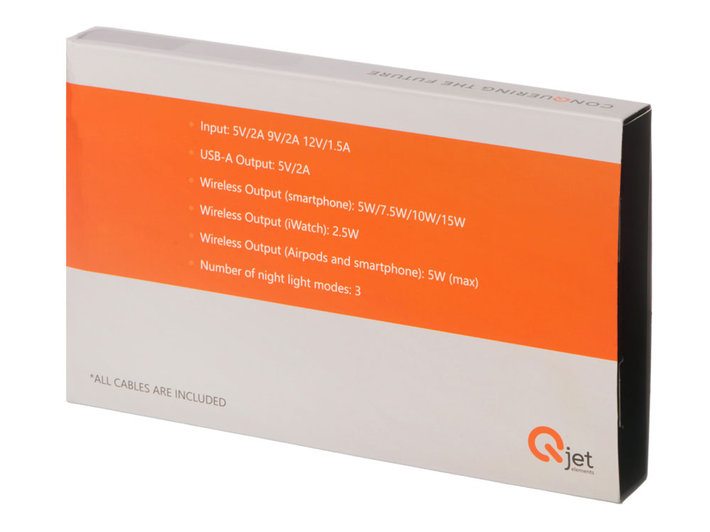 Беспроводная зарядная станция 3-в-1 MajestIQ, 15 Вт-14