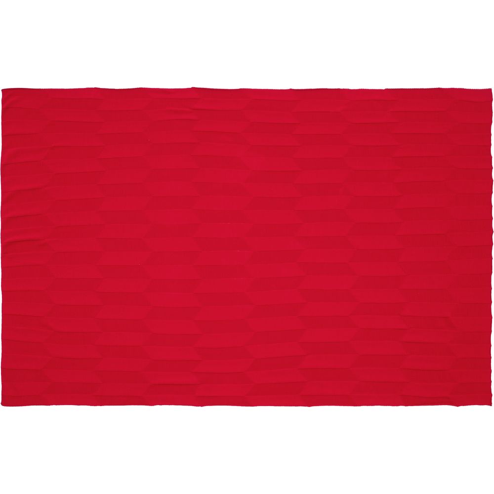 Плед Rombus, красный-5