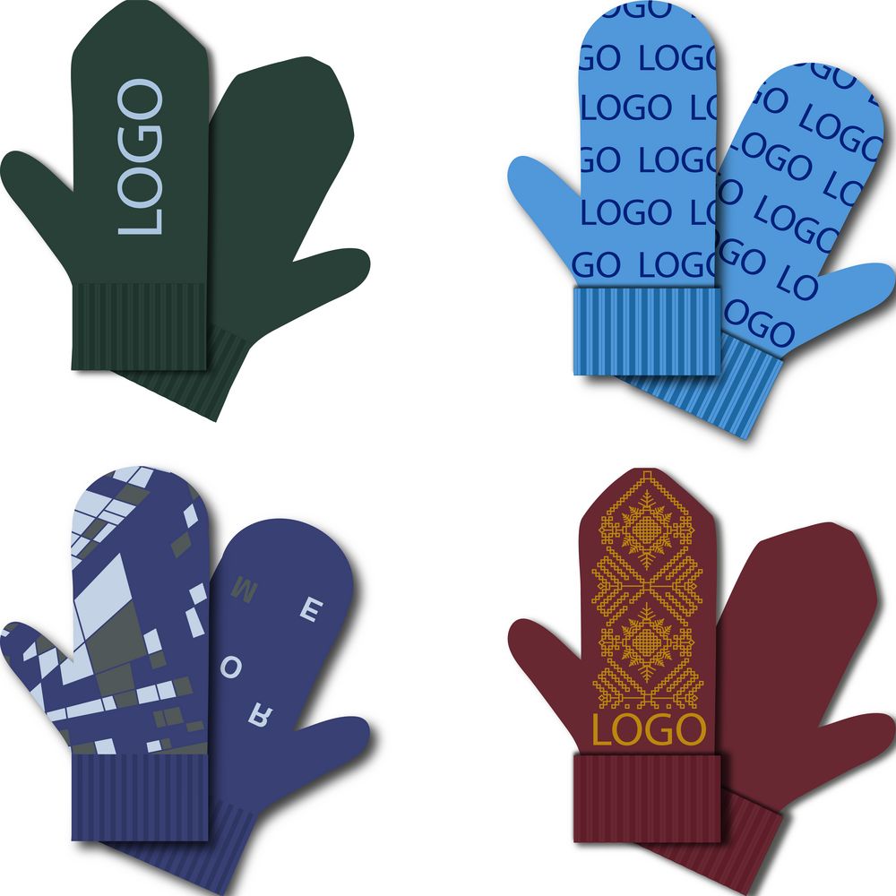 Варежки на заказ Mani, акрил-0