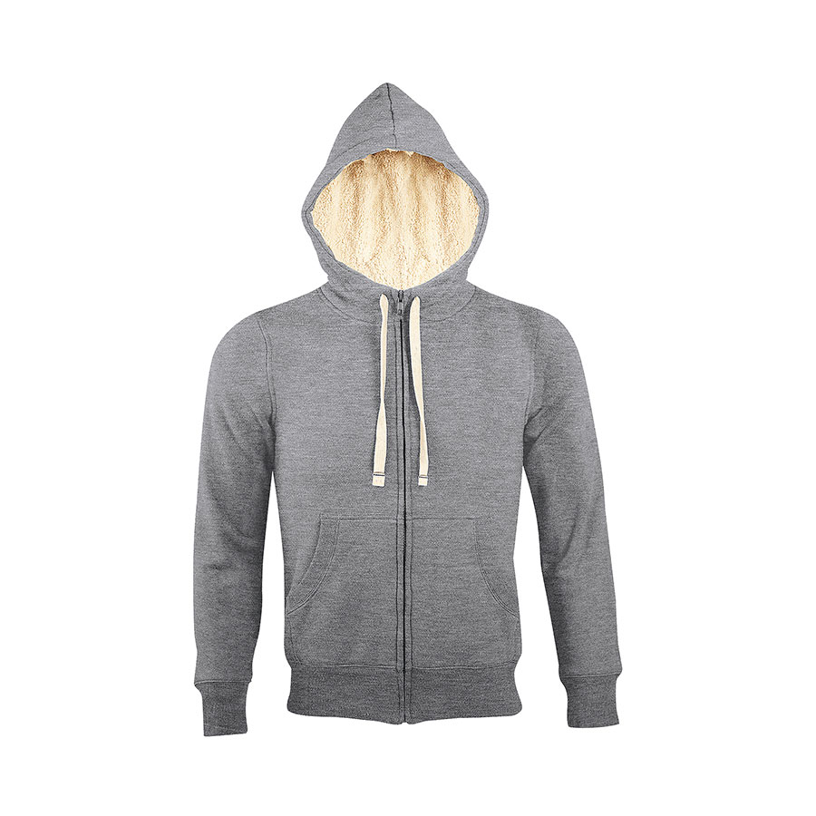 Толстовка унисекс "Sherpa", серый меланж-0
