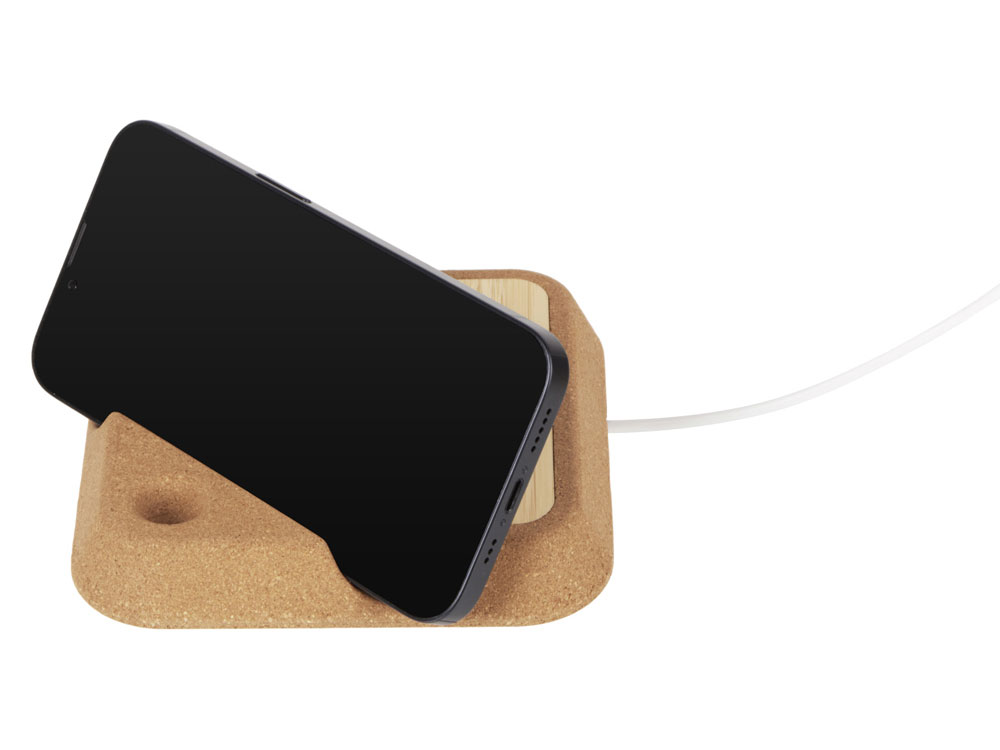 Беспроводная зарядка с подставкой для телефона, 5 Вт-3