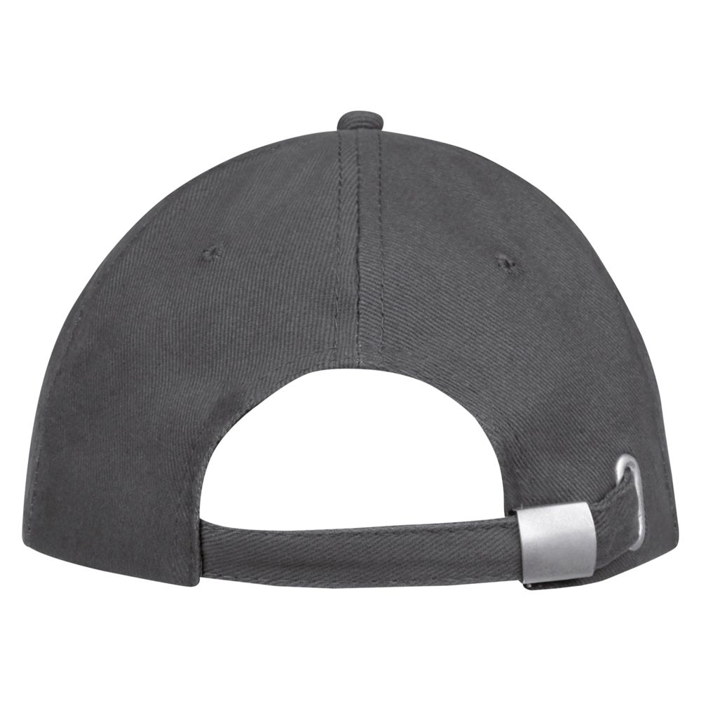 Бейсболка Buffalo, темно-серая со светло-серым-1