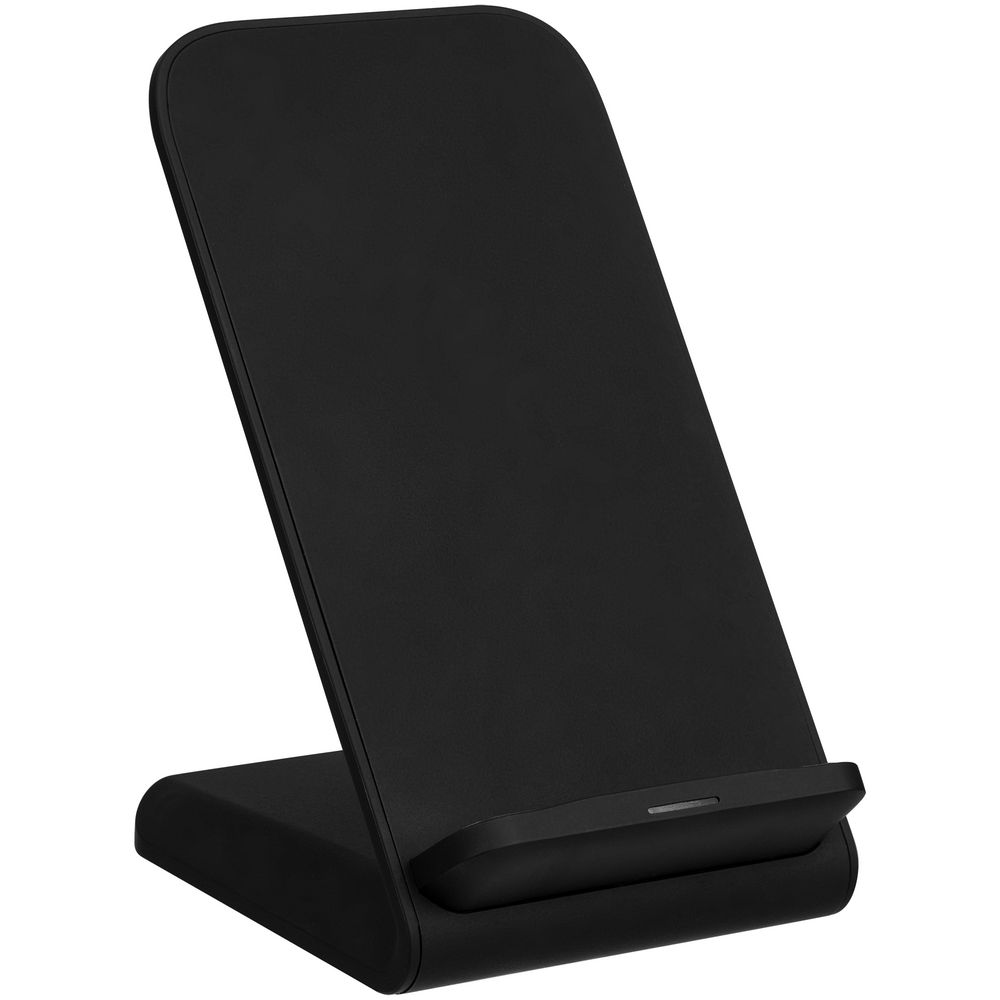 Беспроводное зарядное устройство с быстрой зарядкой Overtop, черное-4