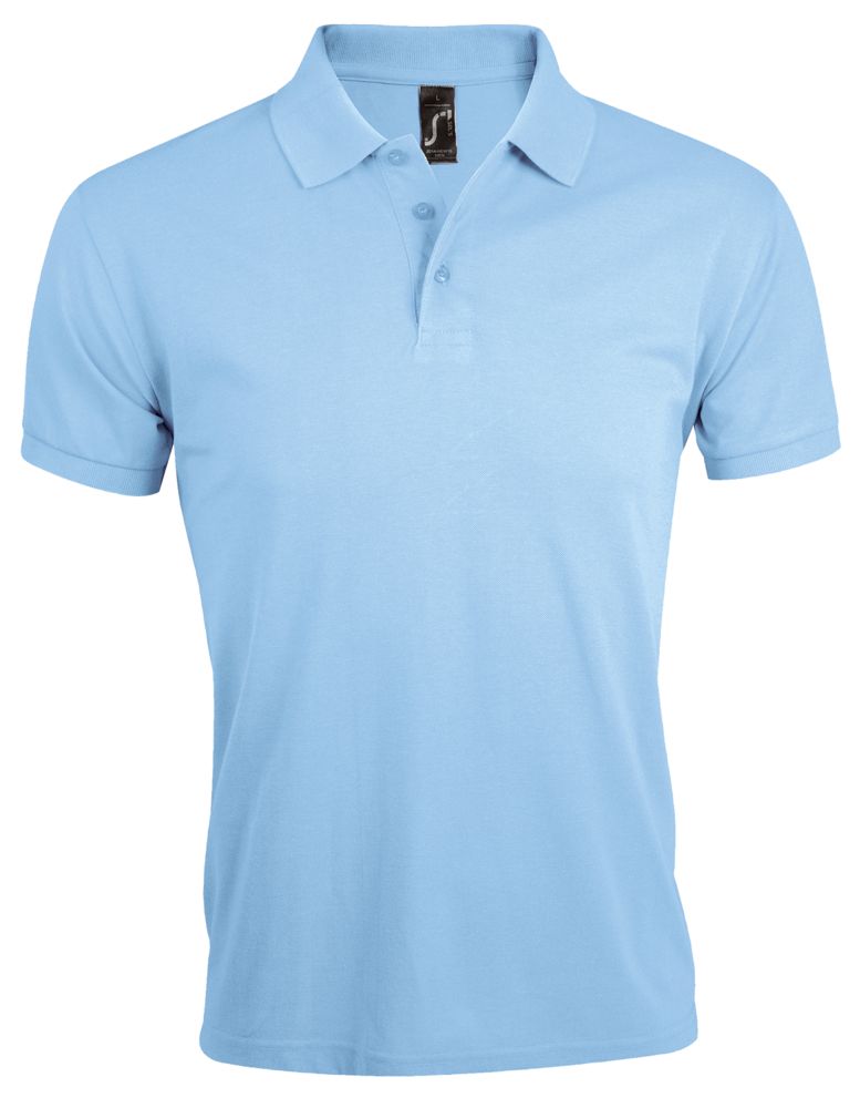 Рубашка поло мужская Prime Men 200 голубая-0