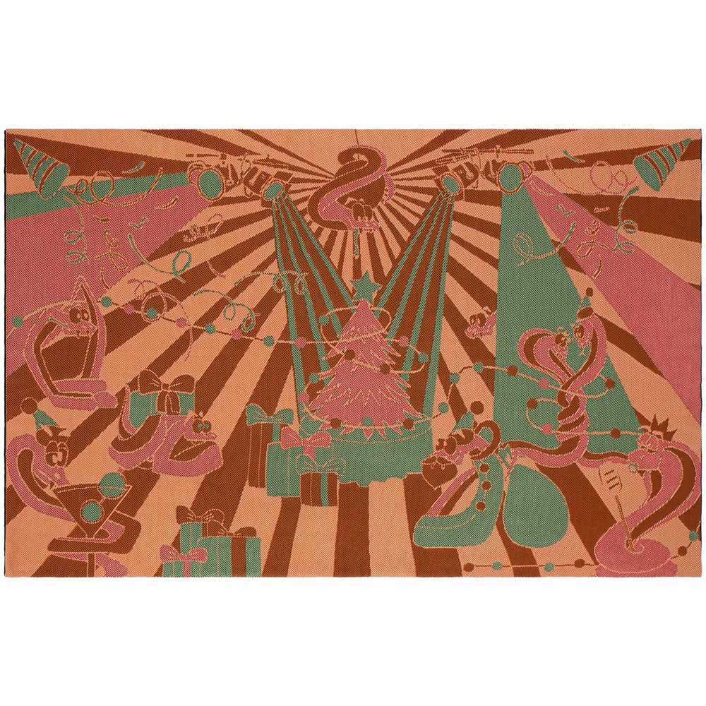 Плед Snake Your Body, красный-1