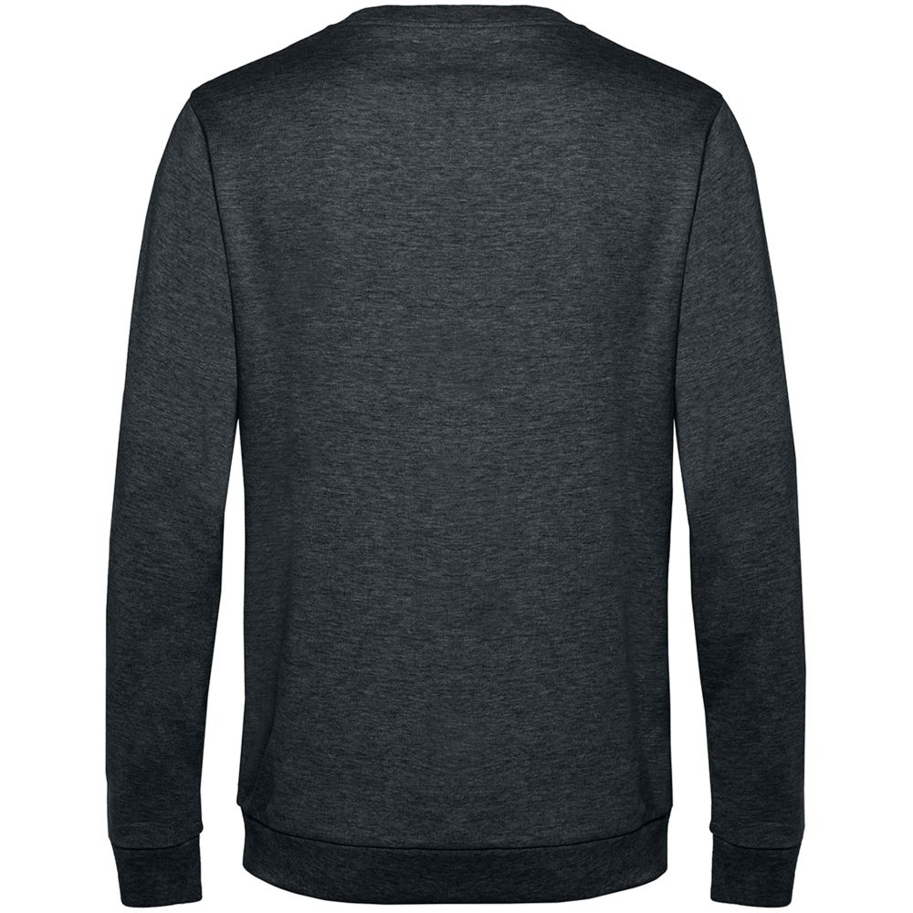 Свитшот унисекс Set In, серый меланж (антрацит)-1