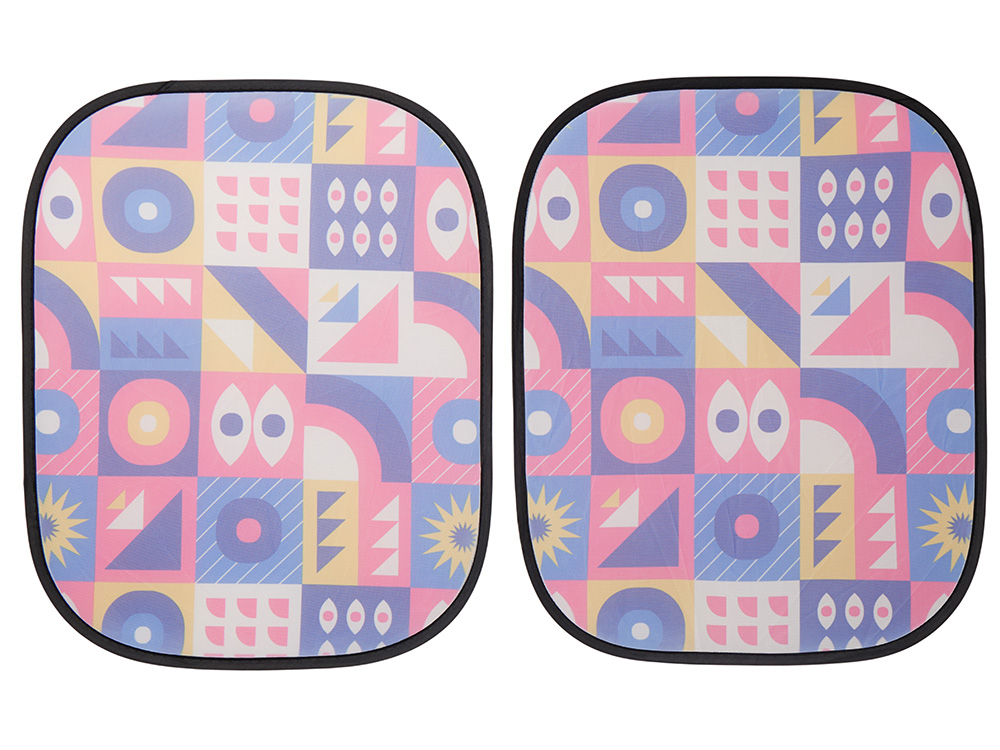 Комплект из 2-х автомобильных солнцезащитных экранов с возможностью полноцветной печати-4