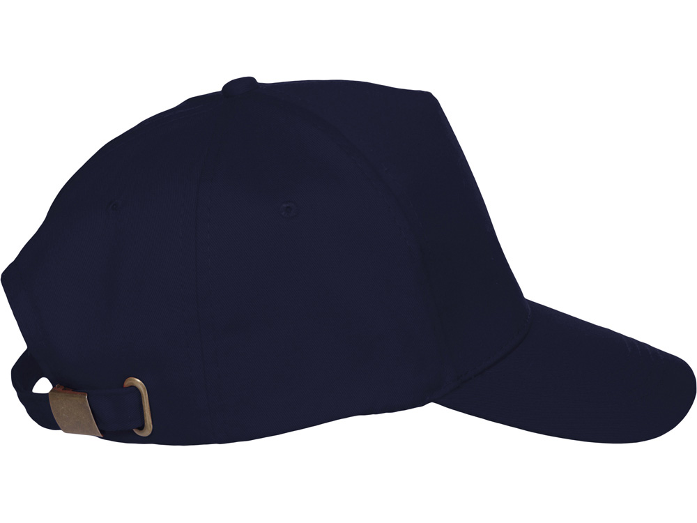 Бейсболка Мемфис 230 5-панельная, темно-синяя-4