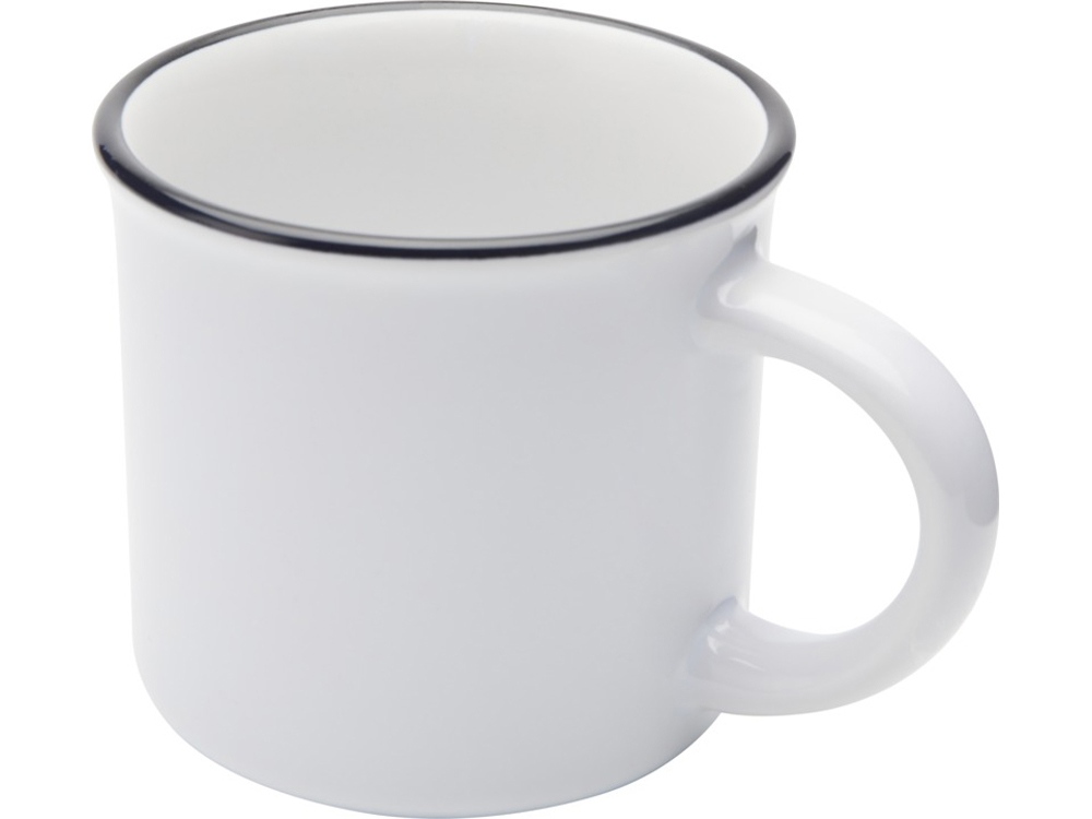 Bari керамическая кружка объемом 240 мл, белый-0