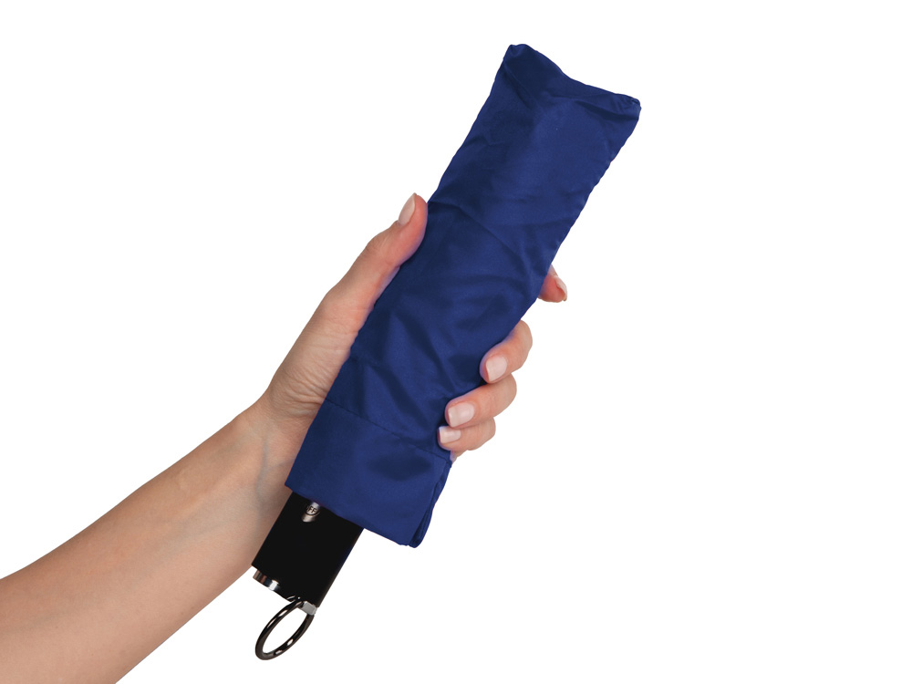 Зонт-автомат складной Auto compact, глубокий синий-10