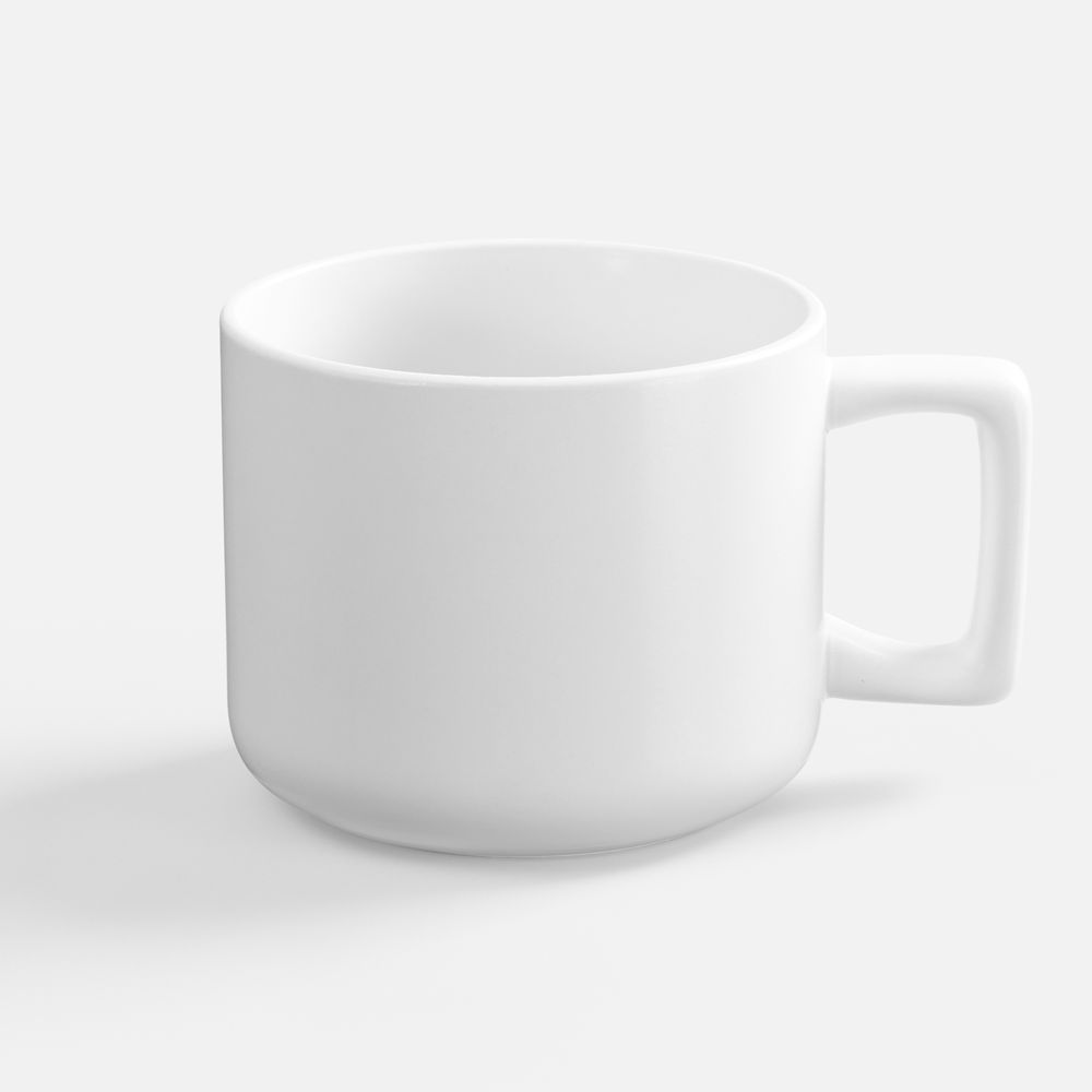 Чашка Jumbo в коробке матовая, белая-2