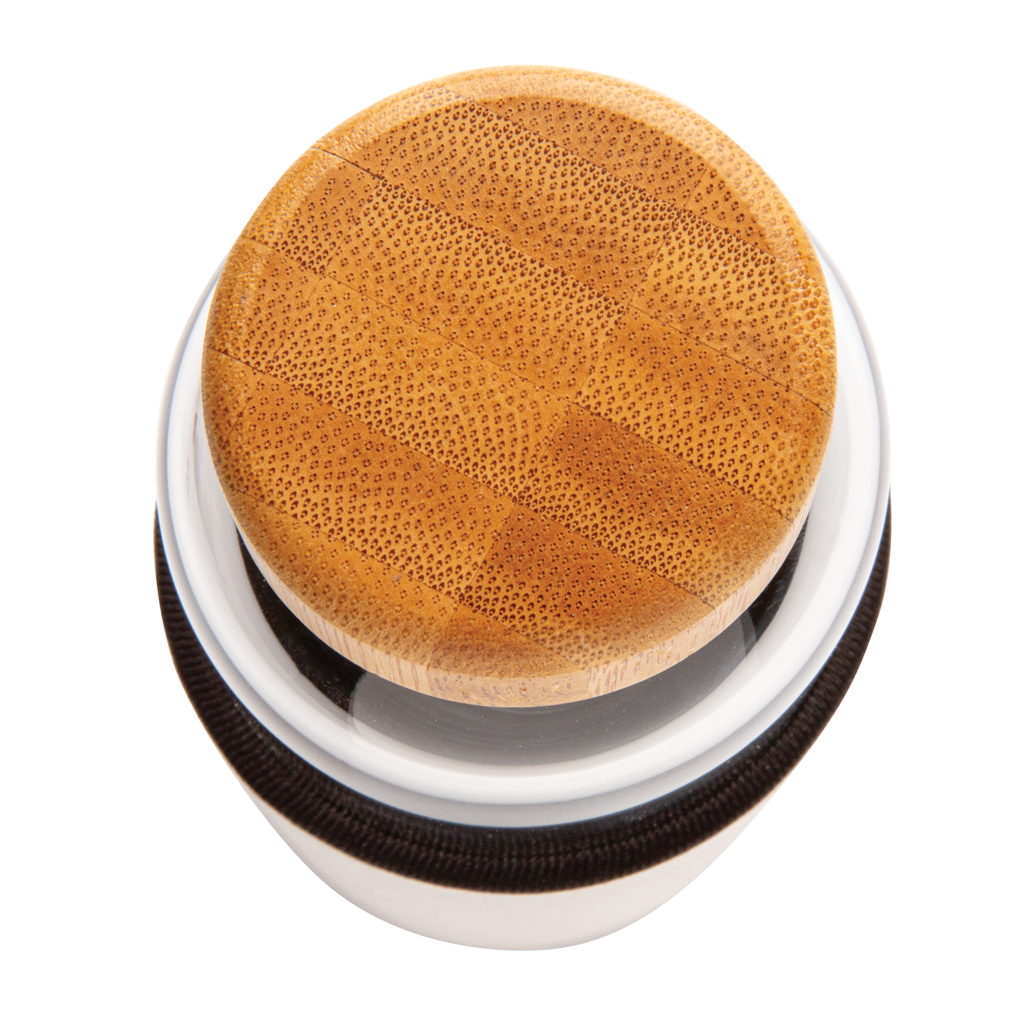 Стеклянная бутылка с чехлом-8