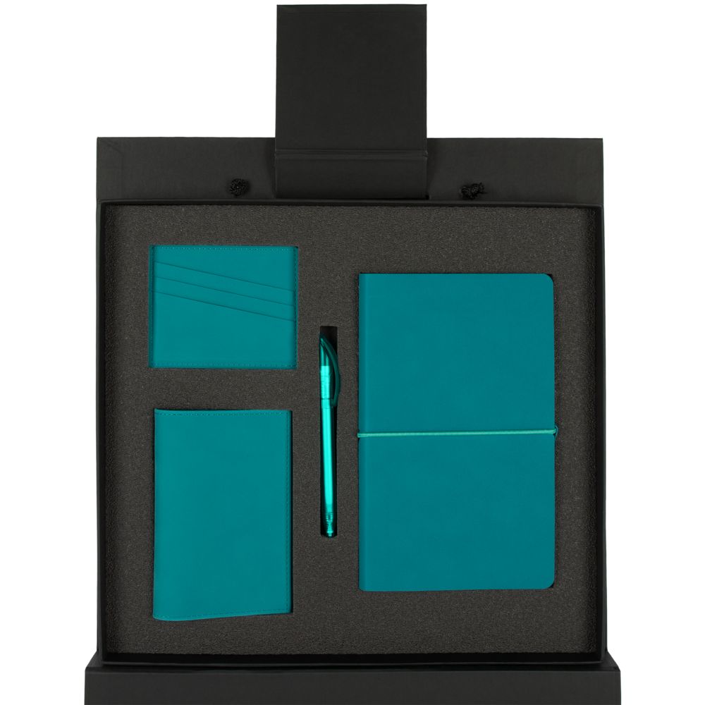 Набор Nubuk Maxi, бирюзовый-1