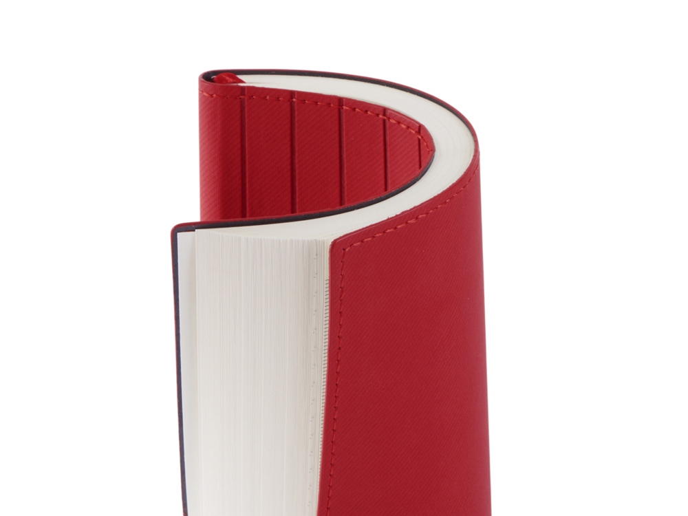 Блокнот А5 Bradbury, гибкая обложка, 80 листов 80 гр/м2 FSC бумага, красный-6