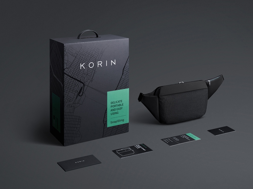 Сумка-слинг Snapsling, серый-8