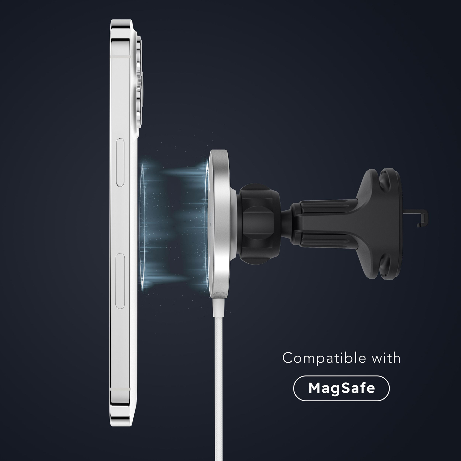 Автомобильное магнитное зарядное устройство VONMAHLEN Aura Car-5