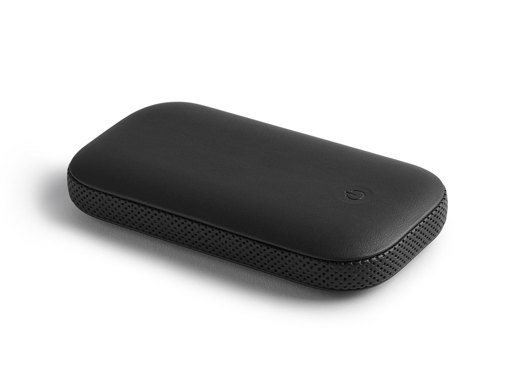 Внешний аккумулятор с беспроводной колонкой Powersound, черный-2