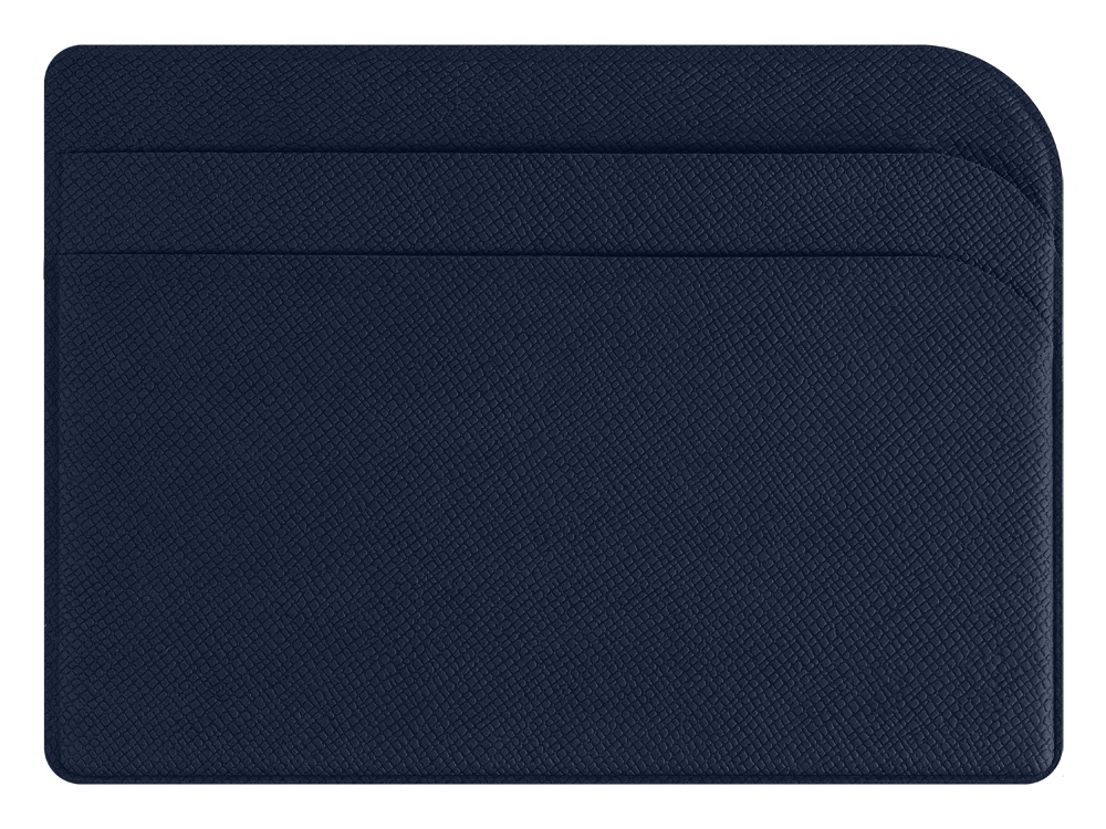 Картхолдер для 3-пластиковых карт Favor, темно-синий-1