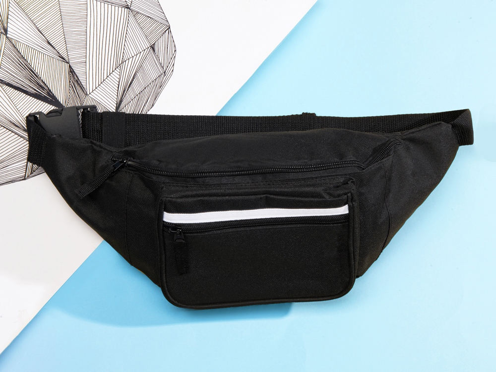 Сумка на пояс Sash, черный-8
